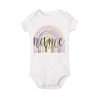 Personalized Baby Bodysuit Rainbow with Name Infant Jumpsuit Boys Girls Outfits Romper Custom Toddler Clothes Baby Shower Gift