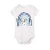 Personalized Baby Bodysuit Rainbow with Name Infant Jumpsuit Boys Girls Outfits Romper Custom Toddler Clothes Baby Shower Gift