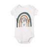 Personalized Baby Bodysuit Rainbow with Name Infant Jumpsuit Boys Girls Outfits Romper Custom Toddler Clothes Baby Shower Gift