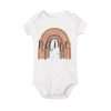 Personalized Baby Bodysuit Rainbow with Name Infant Jumpsuit Boys Girls Outfits Romper Custom Toddler Clothes Baby Shower Gift