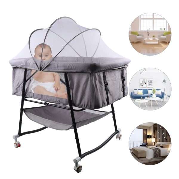 Portable-Baby-Bassinet-Sleep-Cradle-Baby-Nursery-Infant-Bed-Bedside-Crib-Folding-Travel-Crib-Mosquito-Net_f145c1e7-12be-400f-8c86-a4e5597d8e07.jpg Portable Baby Bassinet Sleep Cradle Baby Nursery Infant Bed Bedside Crib Folding Travel Crib Mosquito Net Cot