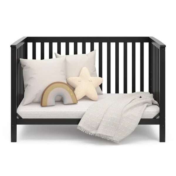 Storkcraft-Hillcrest-4-in-1-Convertible-Crib-Black-Converts-to-Daybed-Toddler-Bed-and-Full-Size_136047cc-f23a-4238-bccf-1f94bd1978d2.jpg 4-in-1 Convertible Crib (Black) - Converts to Daybed, Toddler Bed, and Full-Size Bed