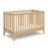 4-in-1 Convertible Crib (Black) - Converts to Daybed, Toddler Bed, and Full-Size Bed