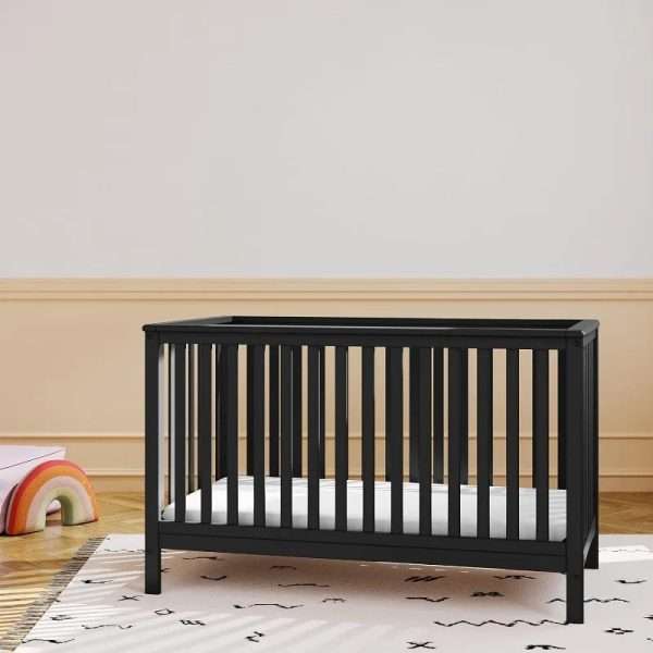 Storkcraft-Hillcrest-4-in-1-Convertible-Crib-Black-Converts-to-Daybed-Toddler-Bed-and-Full-Size_e155a0cc-17d4-4f4e-8f0c-0ea8c5672def.jpg 4-in-1 Convertible Crib (Black) - Converts to Daybed, Toddler Bed, and Full-Size Bed