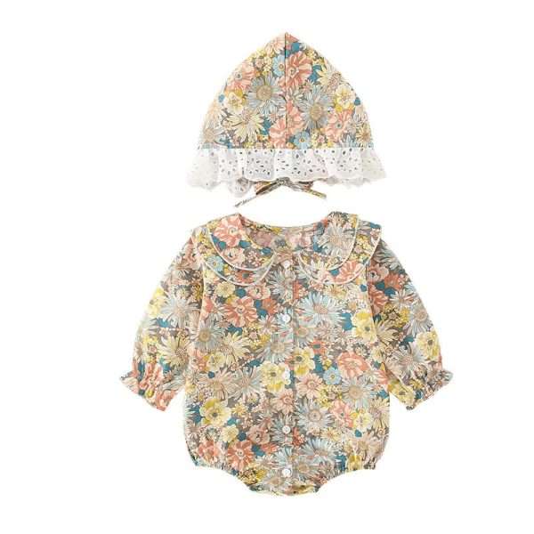Summer-Baby-Girls-Romper-Hat-Cotton-Peter-Pan-collar-Ruffles-Lace-Long-Sleeve-Infant-Newborn-Jumpsuits_b9ae1379-2e34-4c1c-badc-9107c77b602b.jpg Summer Baby Girls Romper+Hat Cotton Peter Pan collar Ruffles Lace Long Sleeve Infant Newborn Jumpsuits Bebe Cute Garments 3-24M