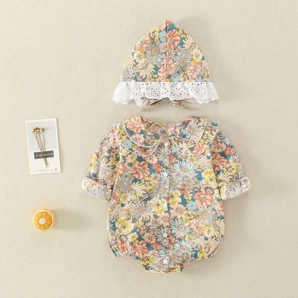 Summer-Baby-Girls-Romper-Hat-Cotton-Peter-Pan-collar-Ruffles-Lace-Long-Sleeve-Infant-Newborn-Jumpsuits_e91d5669-3f66-4131-99f9-9bfdbb4146b1.jpg Summer Baby Girls Romper+Hat Cotton Peter Pan collar Ruffles Lace Long Sleeve Infant Newborn Jumpsuits Bebe Cute Garments 3-24M