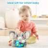 Baby Toys, Baby Musical Toys Elephant, Infant Toys, Elephant Baby Stuff, Baby Toys, Newborn Toys, (button Color Is Random)