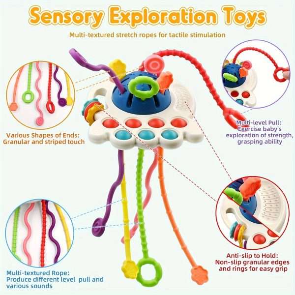 b4bfabd1-84f1-4bd4-b429-9bc809a3002f-1.jpg Soft Montessori Baby Toys for 6-12 Months | Toddler Travel Toys for 1-2 Year Olds | Pull String Fidget Educational Learning Bath Toys | Perfect Birthday or Easter Gift for Infants and Toddlers