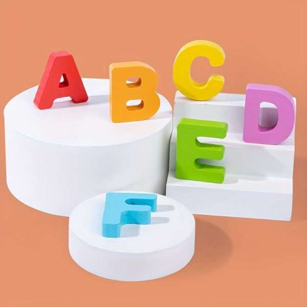 baefbe487a8194e26bd70f0b4eb0c9b9.jpg Three-in-one Preschool Puzzle Set, Children Learn Alphabets, Numbers, Shapes, Colors, Cognition, Early Education, Montessori Toys, Developing Baby Intelligence, Educational Puzzle, Puzzle Toys