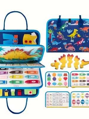 Children And Sensory Activity Montessori Toys, Boys' Essential Items For Air Travel, Quiet Books For Road Trip Games, Birthday Gifts For Scholars, Learning Toys For Baby Education