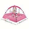 18-piece Baby Activity Gym Set - Develop Movement, Cognition, and Sensory Skills with Fence Gym, Ball Pit, Crawling Mat, and Toys - Perfect Christmas Gift for Boys and Girls!