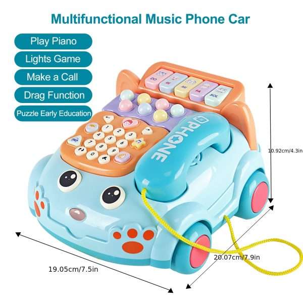 c33a1cbe-67d5-11ed-b54d-0a580a6937f3.jpg Baby Toys Musical Phone Car Phone Educational Early Education Baby Simulation Seat Machine Toys For Boys And Girls, Halloween/Christmas Gift