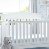 2023 New 4-in-1 Convertible Crib,  Dual Sided Recycled Fiber Core Crib and Toddler Mattress