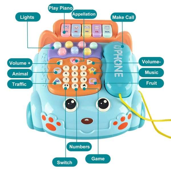 d056fb6b51c896ef717532a46e7c5f8b.jpg Baby Toys Musical Phone Car Phone Educational Early Education Baby Simulation Seat Machine Toys For Boys And Girls, Halloween/Christmas Gift