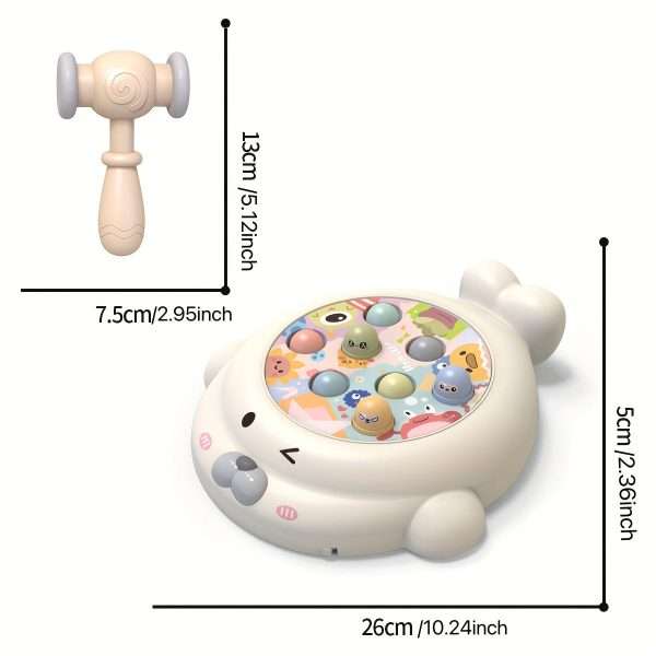 d54e3b1f-0de1-4666-b626-34655b8bc9cd-1.jpg 1 Set Cute Seal Hitting Mole Music Toys For Boys And Girls, Suitable For Babies To Exercise Hand-eye Coordination And Daily Play Use