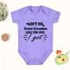 Summer Newborn Toddler's Onesie, Baby Boys And Girls Letter Print Short Sleeve Cotton Romper
