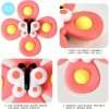 3pcs Sensory Suction Cup Rotating Toys, Early Education And Bathtub Toys, Perfect Birthday Gifts easter gift
