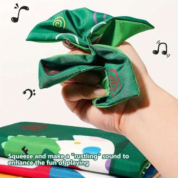 e0e33e1ecadc75f3781a577d247bb31e-1.jpg Montessori Baby Sensory Toy Set - Crinkle Paper Scarves and Tissue Box Toy for Early Learning and Development - Perfect Christmas or Easter Gift Idea