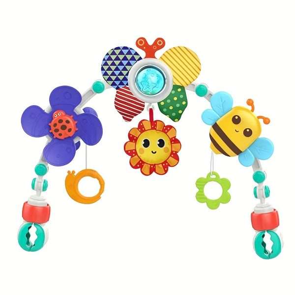 e2f4a00df561b570a27f782203fab4a7-1.jpg HUANGER Hanging Butterfly Crib Bassinet Mobile Baby Toy Rattles, Safety Newborn Bed Bell Toys No Battery Operation Required