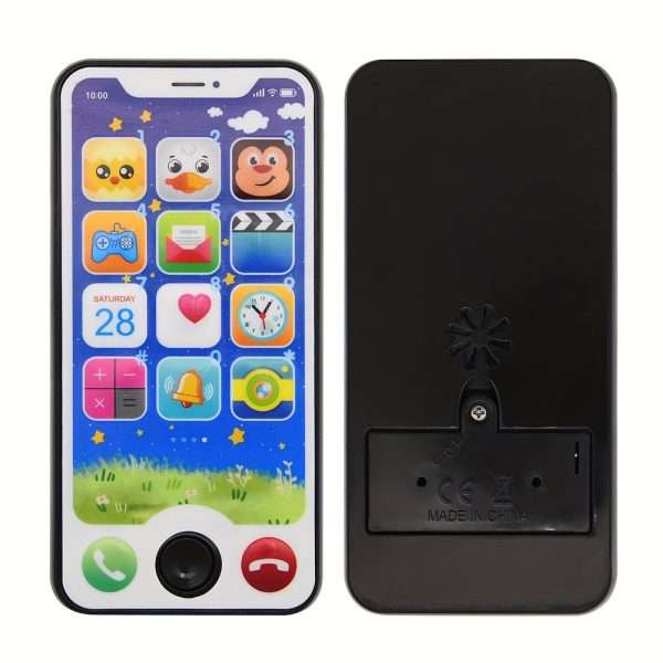 e8d900620485be264a86b90b53513a43-1.jpg Baby Music Toy Set with Simulated Remote Control, Car Key, and Mobile Phone - Enhance Your Child's Imagination and Coordination Skills