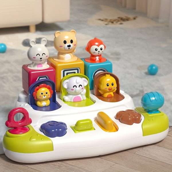 f21098b3210dd7eb40288b2f48179d25-1.jpg Interactive Cat Pop Up Toy for Babies and Toddlers - Develops Logic and Thinking Skills, Early Education and Surprise Box Feature Included