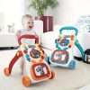 Multifunctional Sit Station Learning Walker for Early Education and Fun Activities - Detachable Game Panel, Music Learning Toys for Baby Boys and Girls - Perfect Christmas Gift