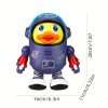 Musical Space Duck Toy for Toddlers - Encourages Crawling and Tummy Time Development