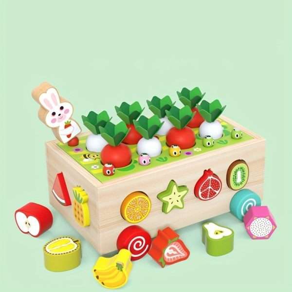 fdb4ad033583999d8b48c044ca6c0fac-1.jpg Toddlers Montessori Wooden Educational Toys For Baby Boys Girls Shape Sorting Toys Gifts Wood Preschool Learning Fine Motor Skills Game Christmas??Halloween??Thanksgiving Gift
