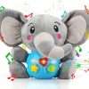 Baby Toys, Baby Musical Toys Elephant, Infant Toys, Elephant Baby Stuff, Baby Toys, Newborn Toys, (button Color Is Random)
