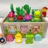 Toddlers Montessori Wooden Educational Toys, Shape Sorting Toys Gifts, Wood Learning Fine Motor Skills Game, For Baby Boys Girls Age 1 2 3 4 Year Old, For Kids 1-4 Christmas And Halloween Gift