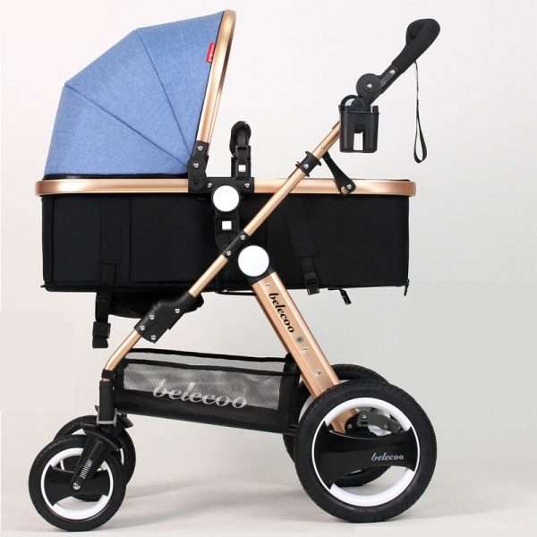 Luxury Baby Stroller Lightweight Baby Carriage Strollers Kids Pram Traval Pushchair For 6-36 Months, bebek arabasi