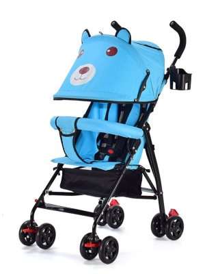 New Pouch Stroller Super Light Portable Travel Baby Stroller Can Sit Infant Car,Mini Umbrella Cart Pram on the Airplane