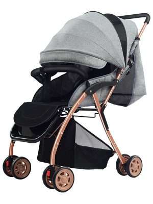 New Arrival Baby Stroller High Landscape Lightweight Portable Sit & Lie Baby Carriage Foldable Infant Pram Pushchairs