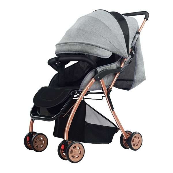 New Arrival Baby Stroller High Landscape Lightweight Portable Sit & Lie Baby Carriage Foldable Infant Pram Pushchairs