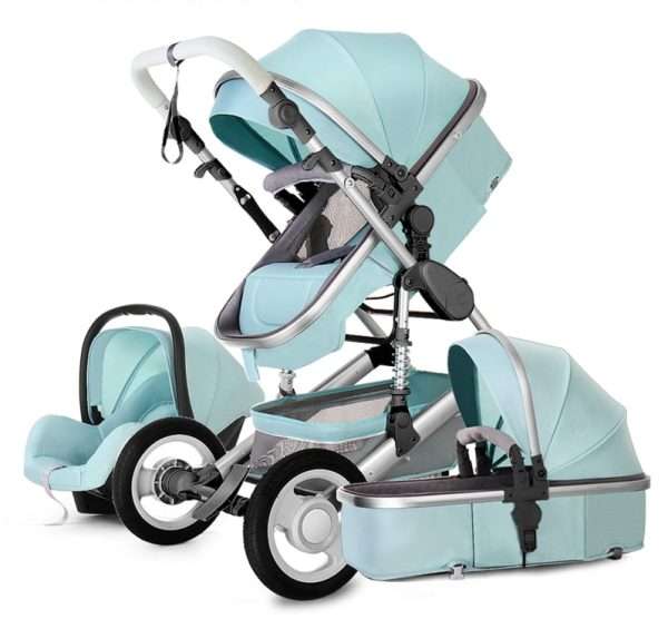 product-image-633771014-1.jpg New Style Baby Stroller 3 In 1 Luxury Folding Newborns Carriage With Car Seat 0~3Years Baby Prams Sleeping Basket Kid poussette
