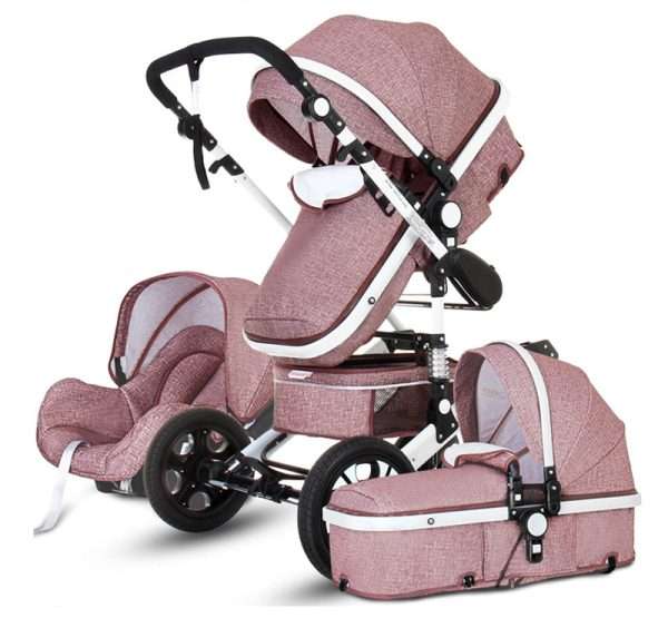 product-image-721214786-1.jpg Luxury Multi function Trolley Baby Stroller 3 in 1 High Landscape Baby Carriage Seat and Sleeping Prams For Newborn poussette