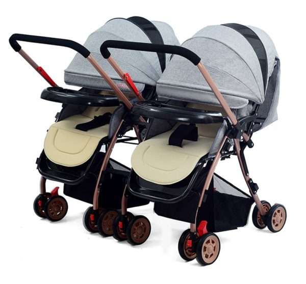 Splittable Twins Baby Stroller