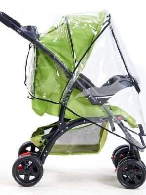 Practical For Buggy Pushchair Raincover Outdoor Stroller Rain Cover